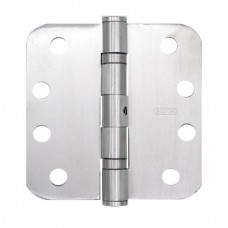 4"x4"x3.0mm 5/8" Radius Heavy Duty Stainless Steel Hinge with Non Removable Pin NRP